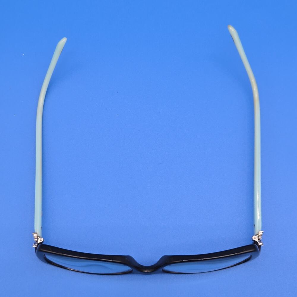 Tiffany & Co. Eyeglasses Frames Only TF 2091-B 8055 53-16-140 Blue Sides Italy - Picture 4 of 12
